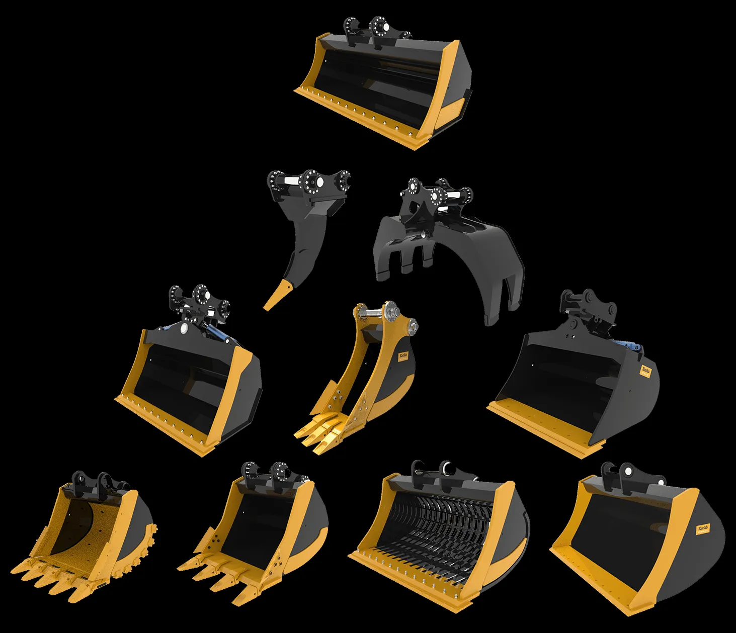 47256 diecast excavator hammer