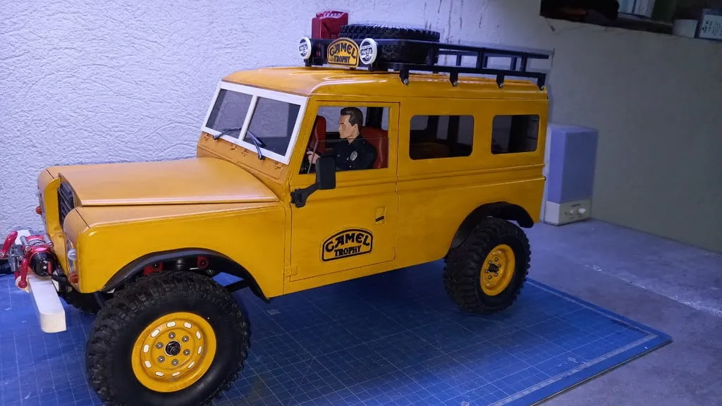 47263 dinky toys land rover series 3 diecast