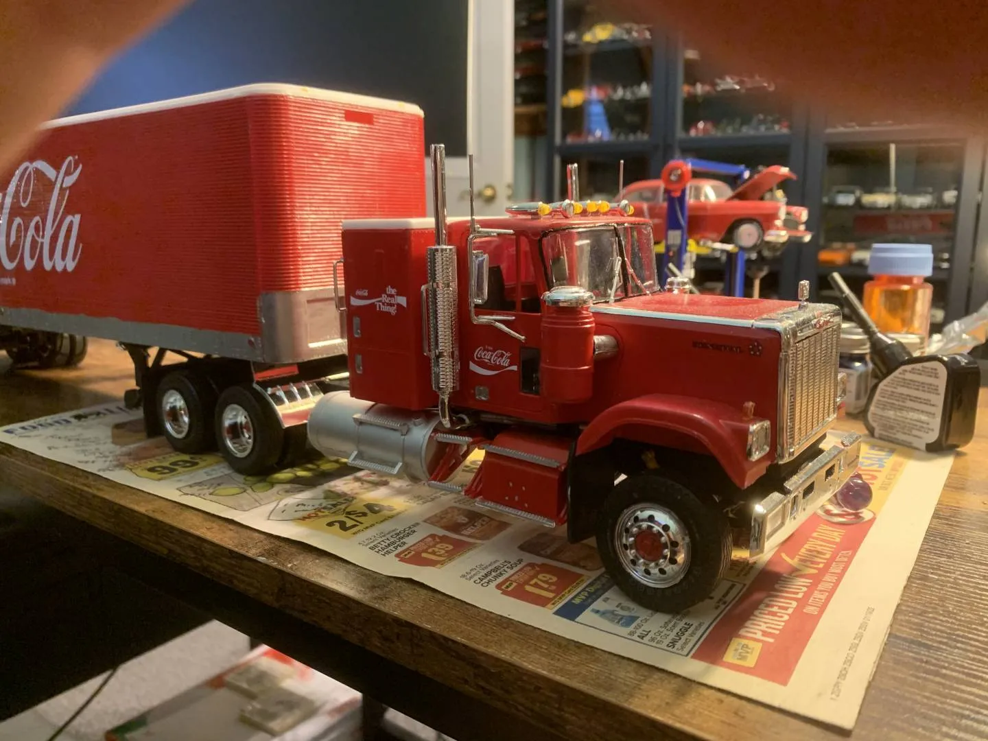 47319 coca cola delivery truck