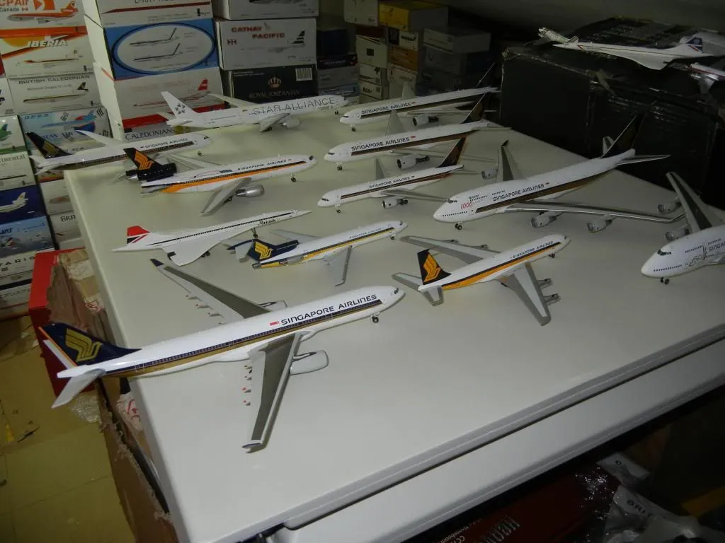 47361 diecast model planes singapore collection