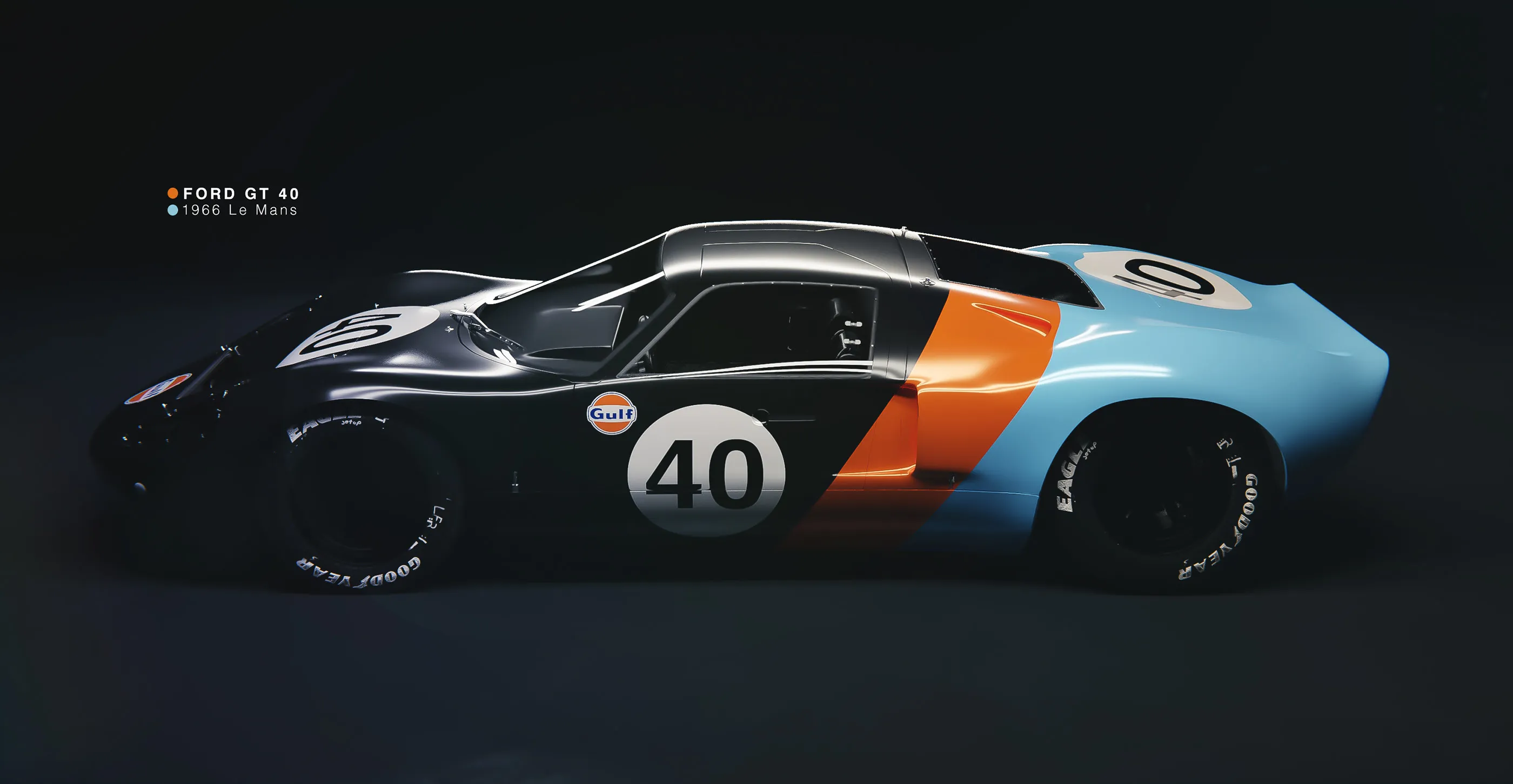 47386 ford gt40 lemans diecast collector