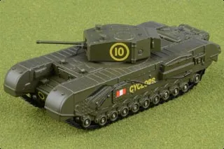 47437 oxford diecast military tank