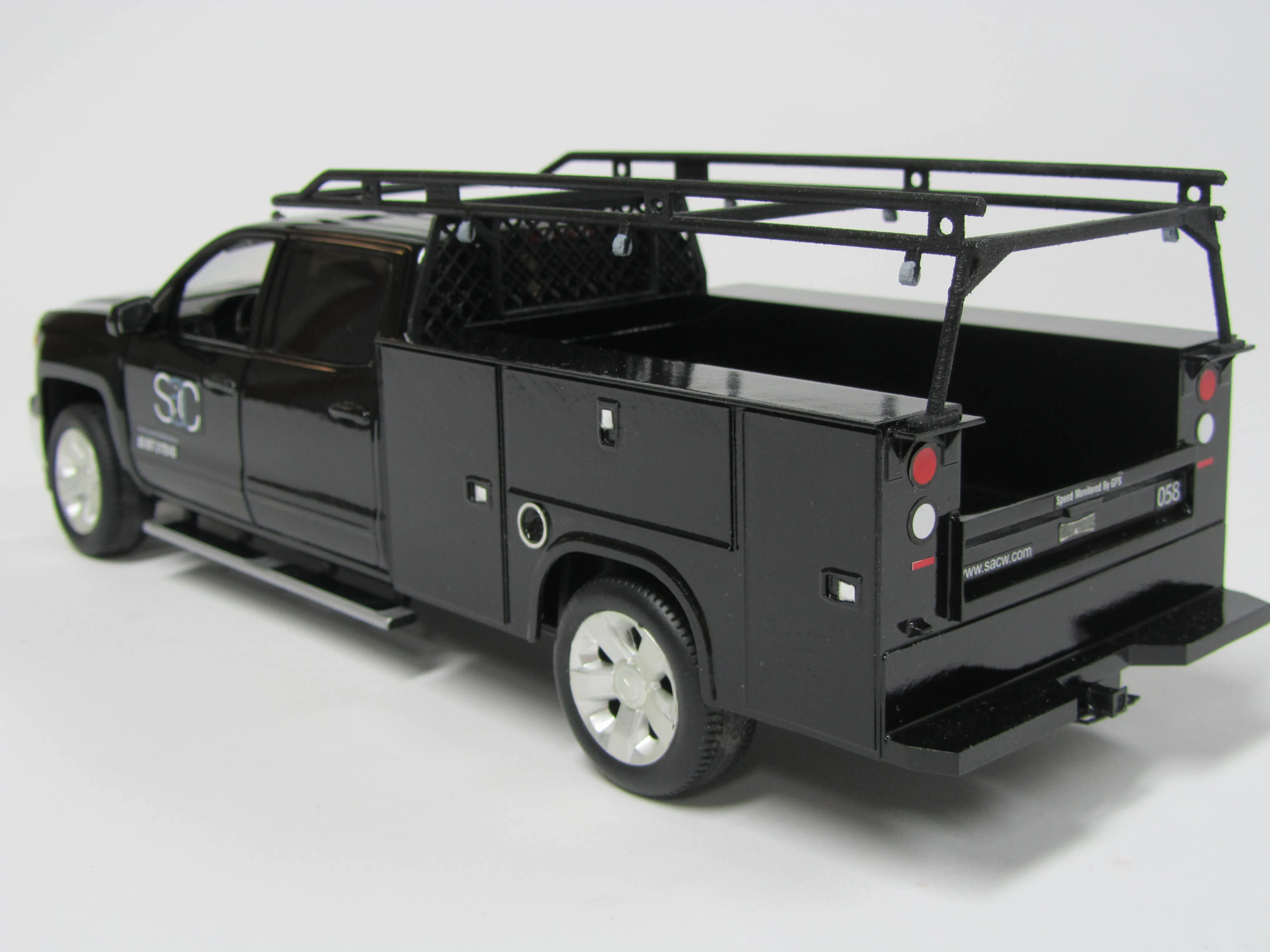47448 custom diecast service truck personalization