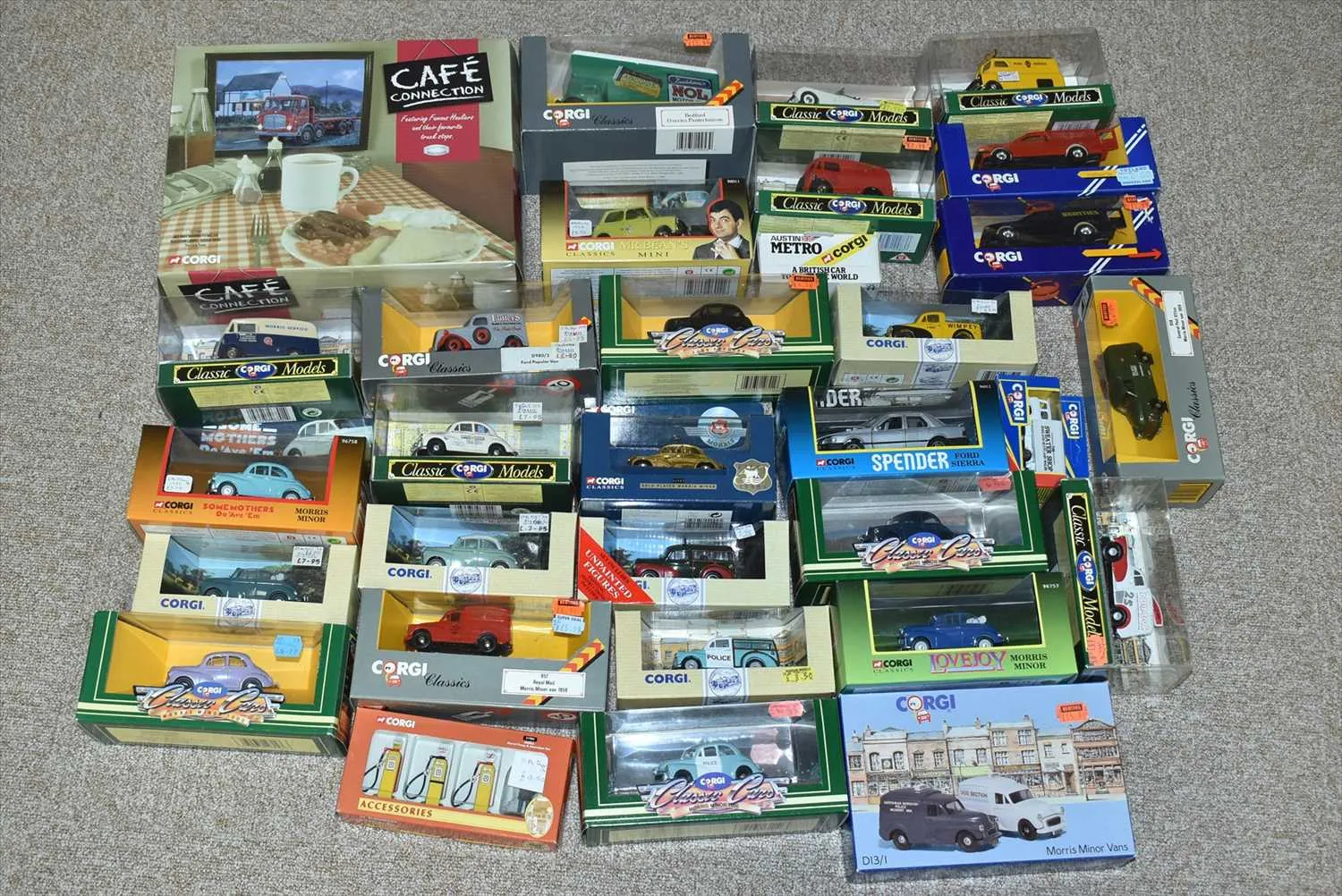 47452 corgi diecast car storage