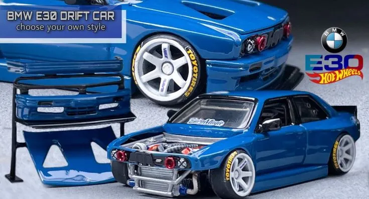 47482 blue diecast car detail